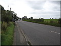 The A54 heading towards Sproston and Middlewich beyond in CW4 7LN