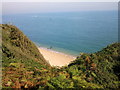 View from the coast path between Beesands and Hallsands in TQ7 2EW