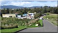 Road to Lochill Industrial Estate in FK16 6AD
