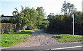 Pucks Lane entrance, leading to Aimes Green or Monkhams Hill in EN9 2EF