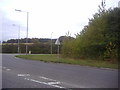 Exit to School Lane from Shardloes roundabout in HP7 0EJ