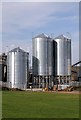 Silos at Tweedmouth Industrial Estate in TD15 2PW