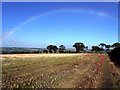 Rainbow over Nanny's Nursery, Prudhoe in NE42 5BG