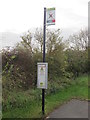 Bus stop, south side of B6324, Callerton in Callerton & Throckley Ward
