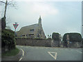 Church at A4080 junction in Llanfaelog in LL63 5ST