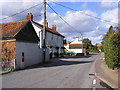 Bucklesham Road & White Horse Public House Postbox in Kirton (East Suffolk)