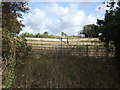 Field entrance off Robin Lane in S72 9AX