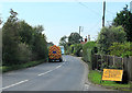 2011 : A361 about to plunge down Whitstone Hill in BA4 4DS