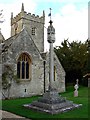 War Memorial, St Leonard's Church, Stanton Fitzwarren, Swindon in SN6 7SB