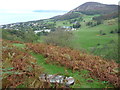 Bench with views above Penmaenmawr in Penmaenmawr Community