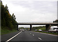 Bridge carrying the A72 over the M74 in ML9 2FQ