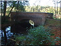 The bridge, Rapley Lake in GU19 5PN