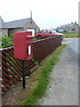 Cullivoe: postbox № ZE2 40 in ZE2 9BZ