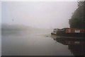 Misty dawn on the river Great Ouse at Littleport in CB6 1QG