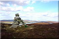 Hill of Burwick marker cairn in ZE1 0XN