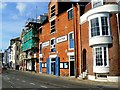 West along Custom House Quay, Weymouth in DT4 8DD