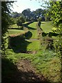 Bridleway across Surrey National Golf Club in Chaldon