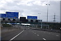 Approaching the end of the M6 (Toll) in B76 0BE