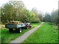 Footpath at Risley Moss Nature Reserve in WA3 6EH