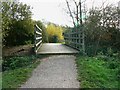 Bridge over the River Ray, near Mouldon Hill, Swindon in SN5 4JP