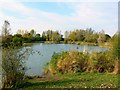 Lake at Mouldon Hill Country Park, Swindon in SN5 4JP