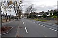 Aberdour Road, looking east in KY11 3AX