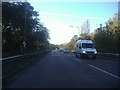 The A41 Watford Bypass approaching Bushey in HA7 4UY