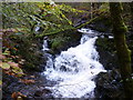 The falls on Kirkton Burn in FK19 8PA
