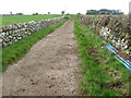 Farm Lane with footpath in LL55 4RA