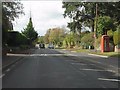 Telephone box on Barons Cross Road in HR6 8RS