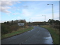 Brusselton Lane joining the A6072 Shildon Bypass in DL4 1PY