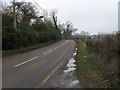 Road near Manor Farm in Quinton