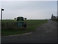The drive up to Rose Lane Farm in MK19 7BZ