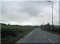 B4518 approaching A470 junction in SY18 6EU