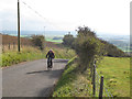 Cycling up the North Downs in TN25 5HJ