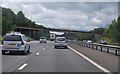 Widney Manor Road bridge, M42 in B91 3TD