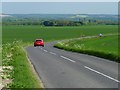 Road and farmland, Cholsey in OX10 9PS