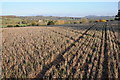 Stubble field in the Teme valley in WR15 8JH