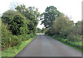 Un-named lane southwest of Upton in SP11 0JP