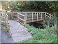 Footbridge over the Bishopston Stream in SA3 3JT