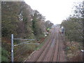 The Edinburgh-Bathgate railway in EH48 2EH