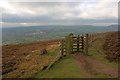 Stile on footpath to Twitchill Farm in S33 6RA