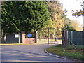 The entrance to Norfolk Pet Crematorium in NR10 4DE