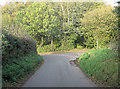 Lane junction south of Kirby House in RG17 9PZ