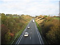 The A533 looking North in CW9 8LA
