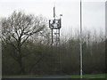 Mobile phone mast on Winsford Industrial Estate in CW7 3BD