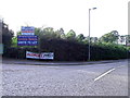 Banners and signs, Lochty in Almondbank