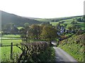 View towards Llanarmon Dyffryn Ceiriog in LL20 7LJ