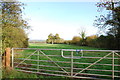 Across Fields North-East wards from Enson Lane in ST18 9SD
