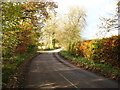 The road from Kinkell Bridge to Muthill in PH3 1LN